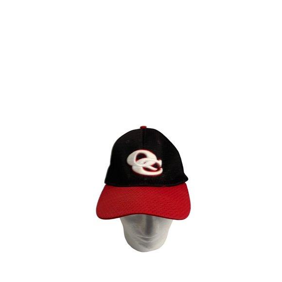 QC Quad City Heat Mesh Hat Pro Fitted 495 Sm Md Richardson red Black - Picture 2 of 5